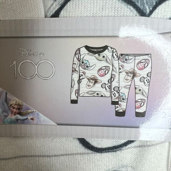 NEW Disney 100 Family Sleep Toddler 2-Piece Pajama Set Size 3T - Picture 3 of 5